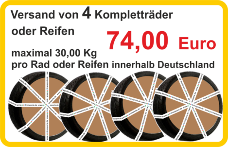 Räderversand,reifentransport,reifen verschicken,reifen versenden,kompletträder versenden